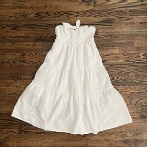 Universal Thread strapless white dress - size M